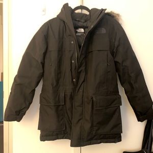 The north face parka. Down fill.